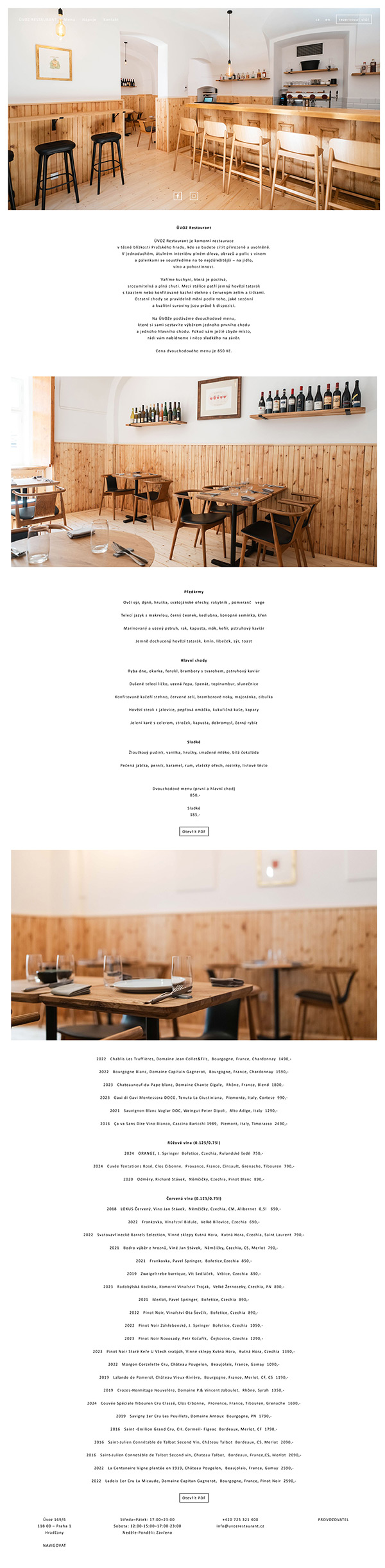 uvozrestaurant.cz
